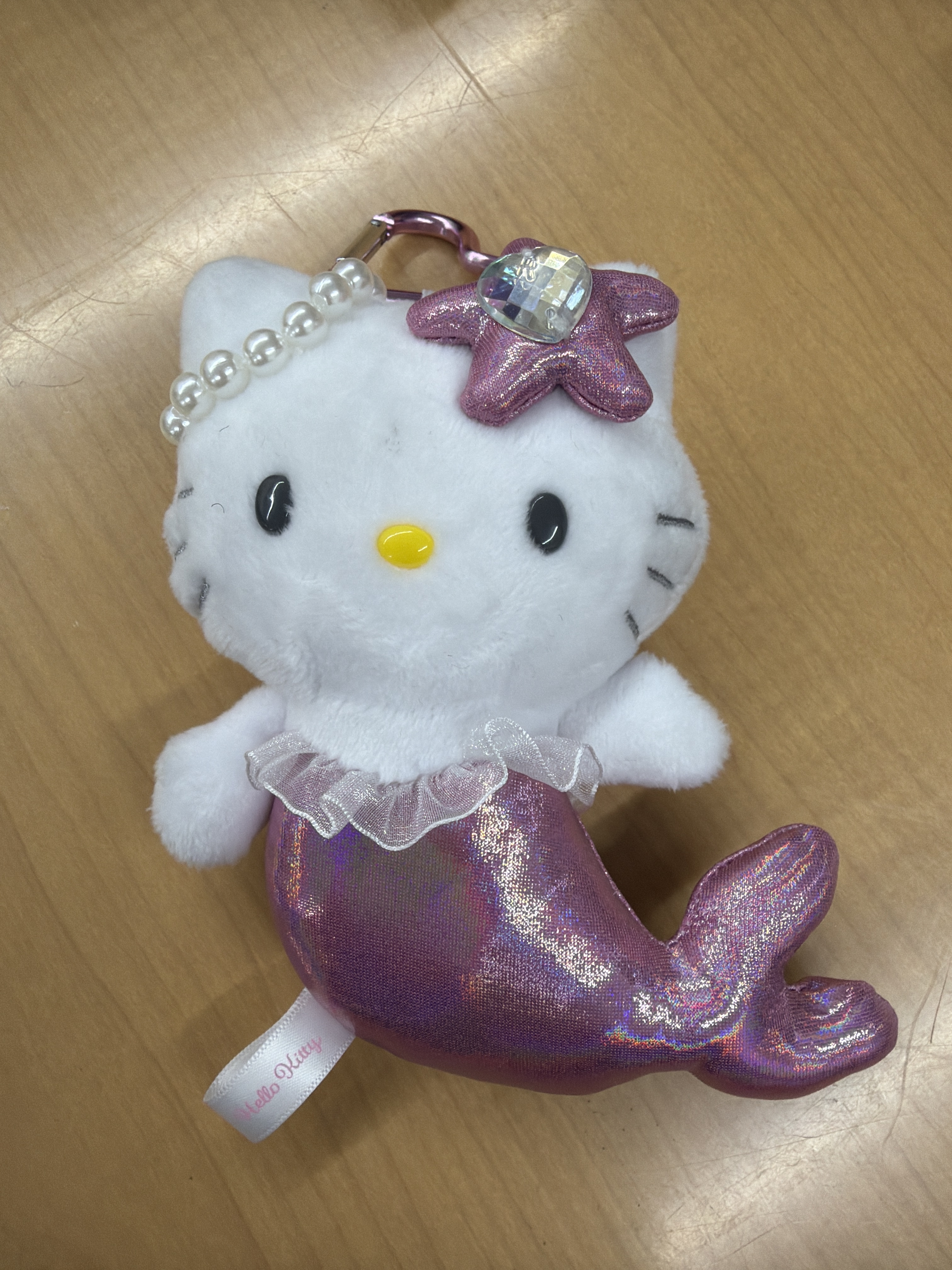 RE05 Hello Kitty 美人魚吊飾(粉尾)(4571542997364)