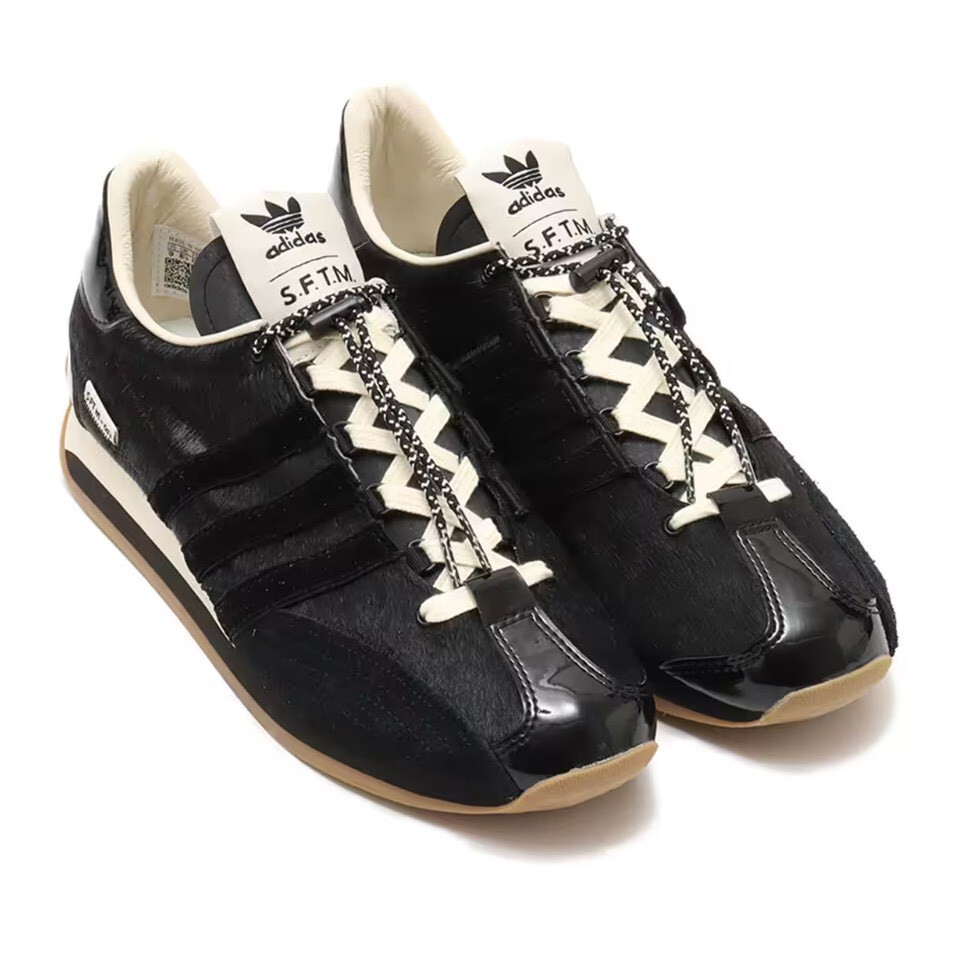 ADIDAS X Song For The Mute Country OG "Black Cream White SIZE 28CM