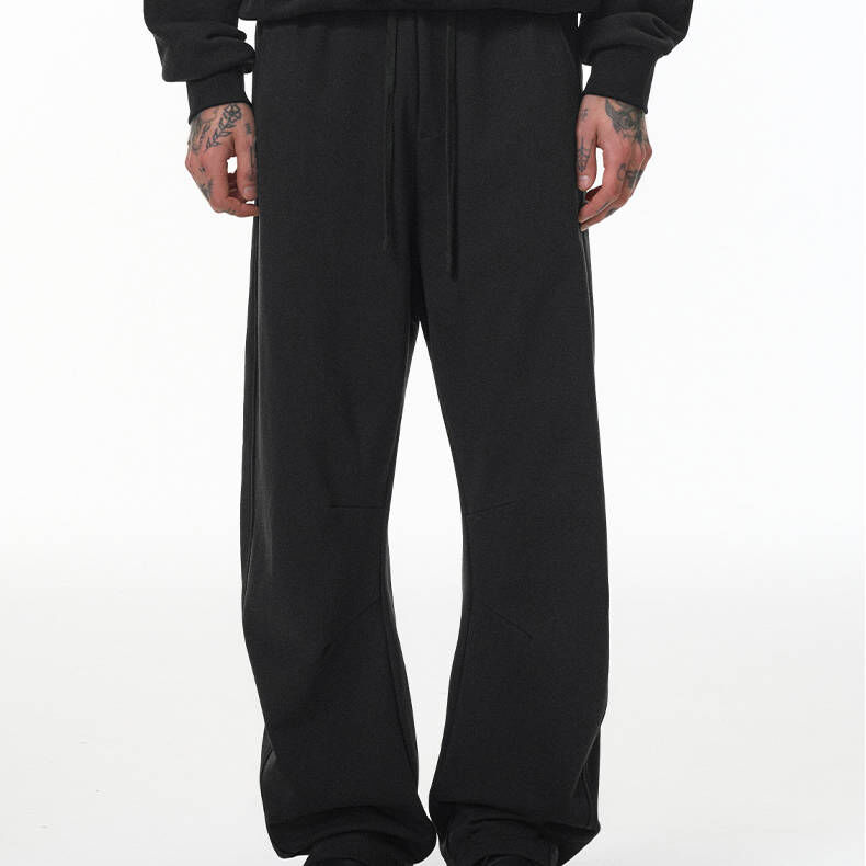 超帥版型特殊款腿很長彎刀棉褲