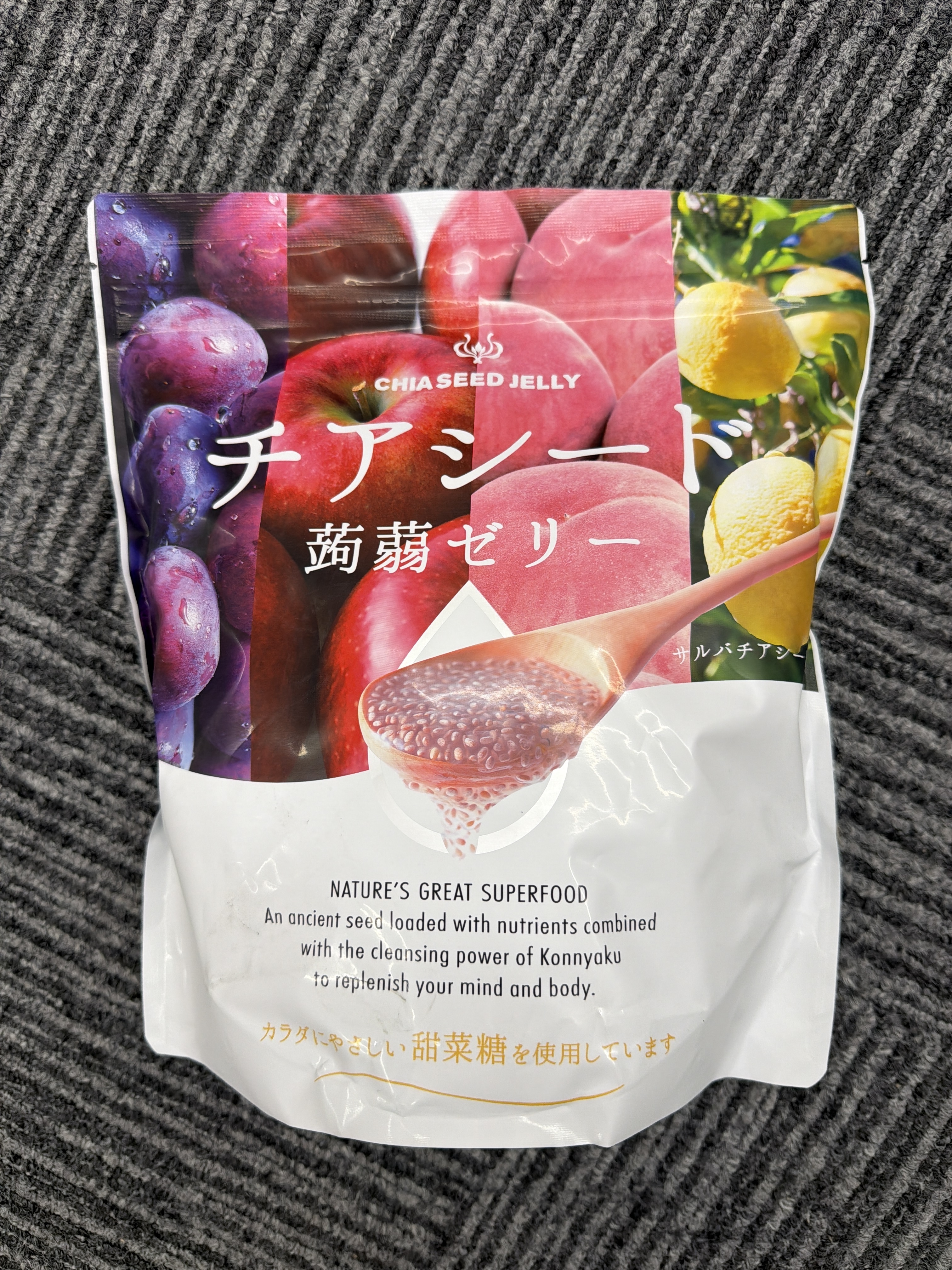 RE22 日本奇亞籽蒟蒻果凍60粒 **到期日: 2027/01 (4573284117550)