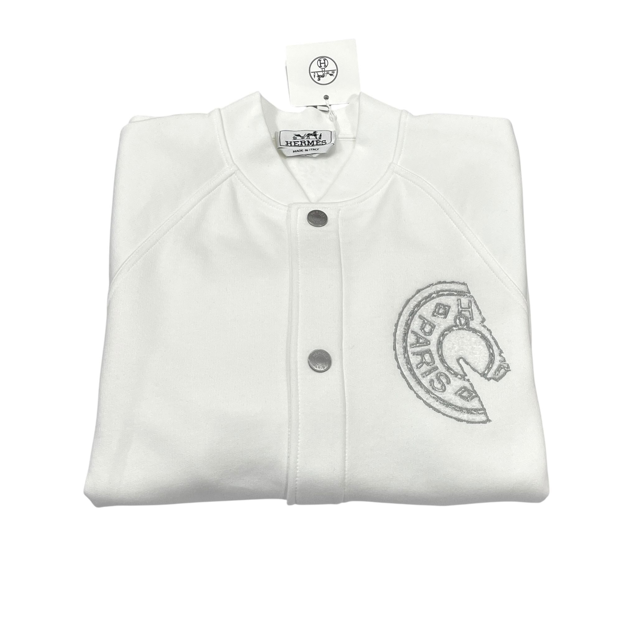 全新HERMES CDS棒球中長外套SM碼, H657775H,100% 棉#BRAND NEW #香榭站正品