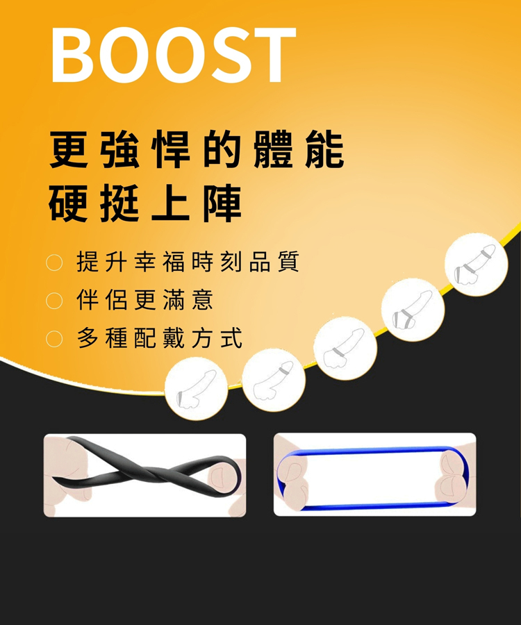 Blush Stay Hard beaded Rings 顆粒延時鎖精環 屌環 陰莖環