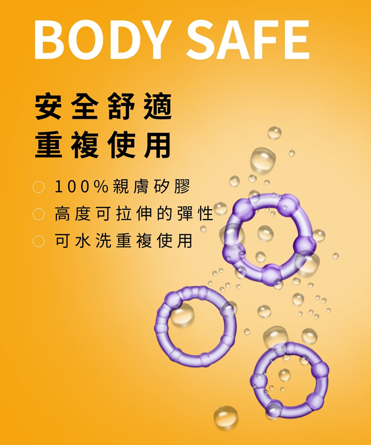 Blush Stay Hard beaded Rings 顆粒延時鎖精環 屌環 陰莖環