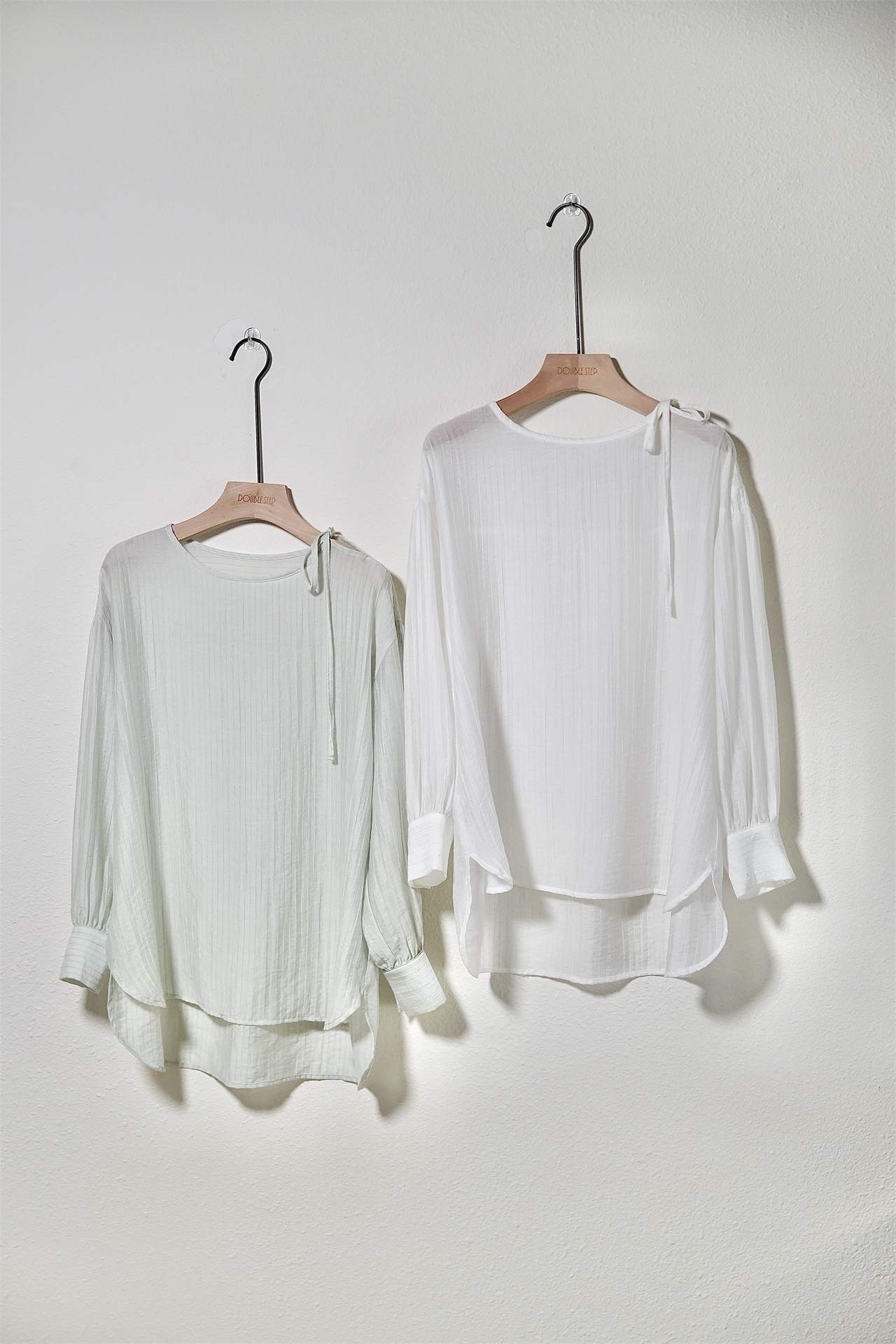 80%天絲 優雅綁帶上衣 - BL51547