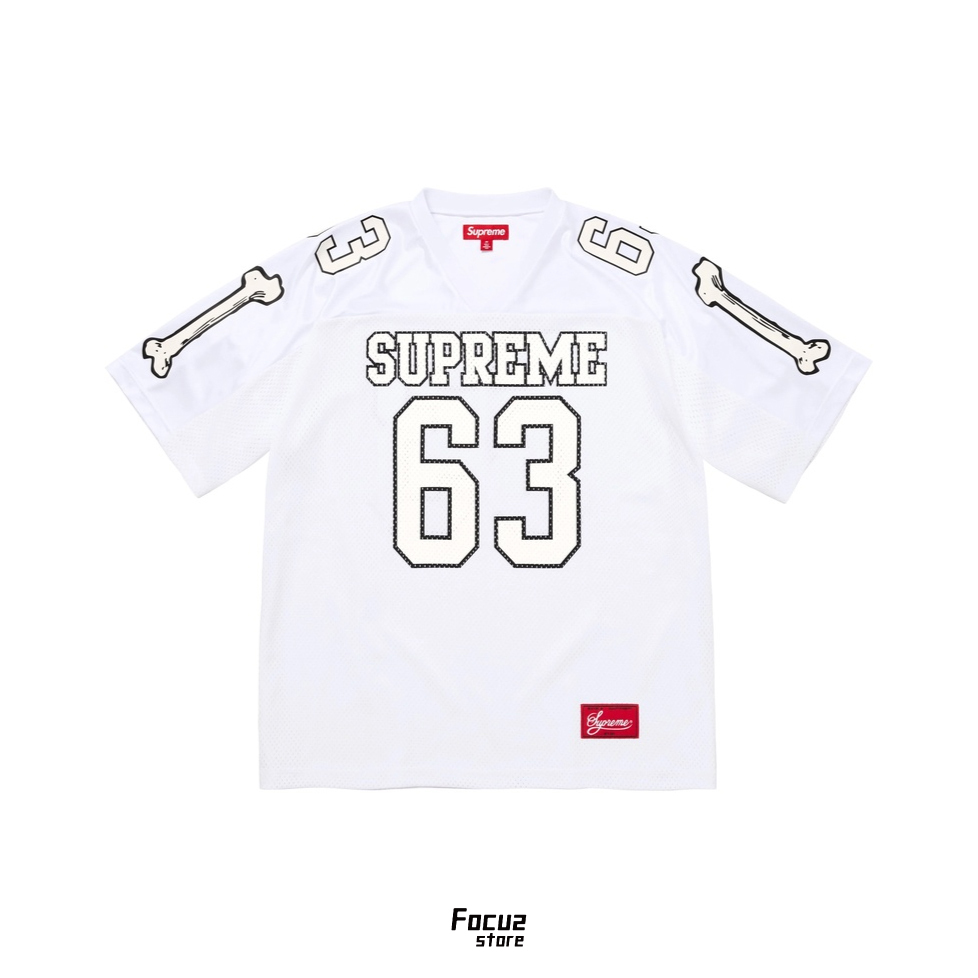 supreme week1 Bones Football Jersey sサイズ Focus Store】現貨秒發Supreme FW25 Week1 Bones Football Jer