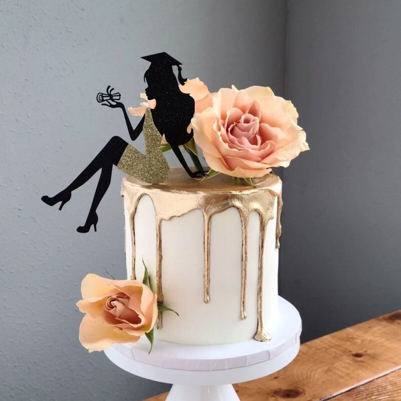 【台灣現貨速發】畢業插牌 女神插牌｜蛋糕插牌 插牌