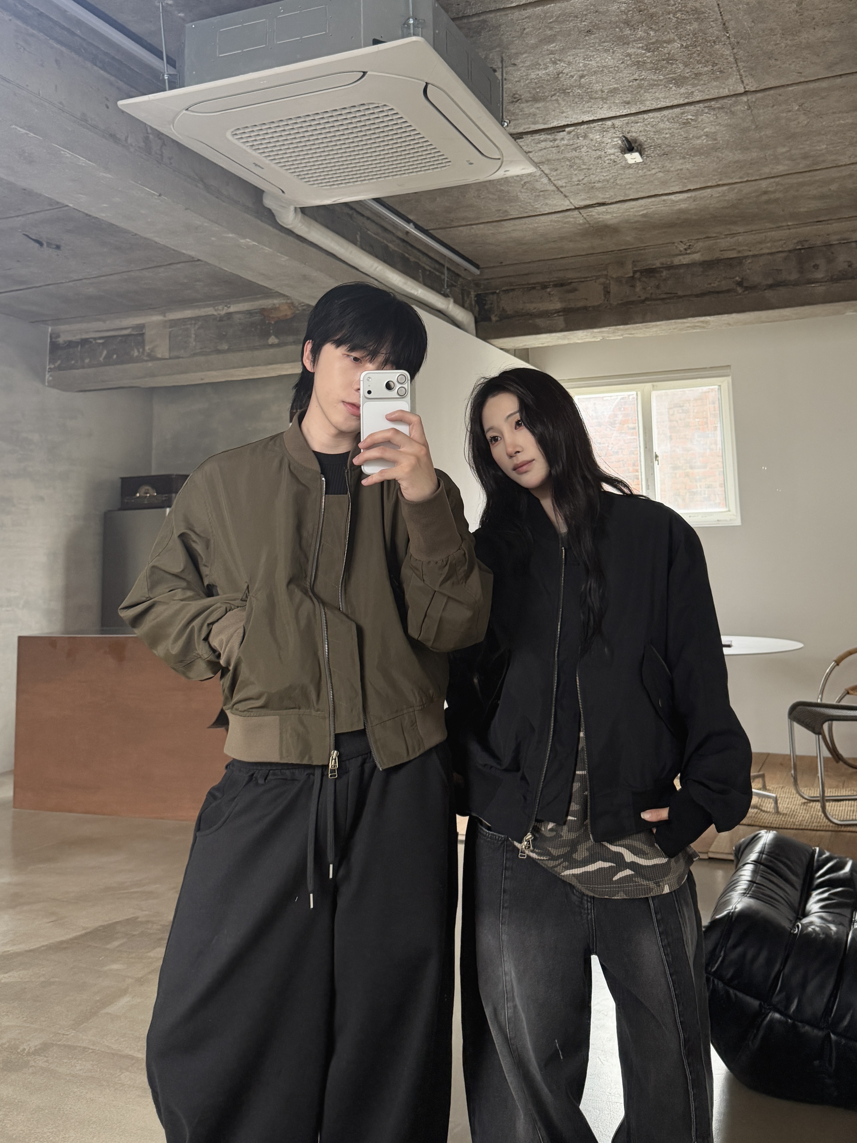 俐落輪廓 短版修身 MA-1 飛行夾克 外套