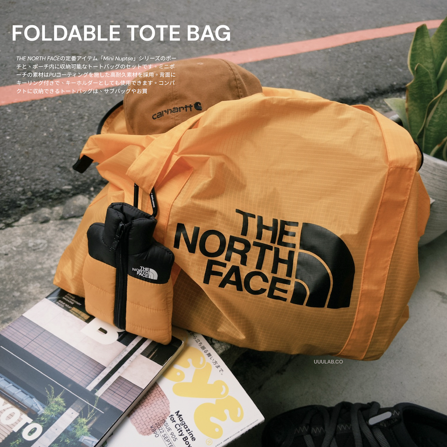 The North Face 可收納 Mini Nuptse 收納包｜極限量單品｜