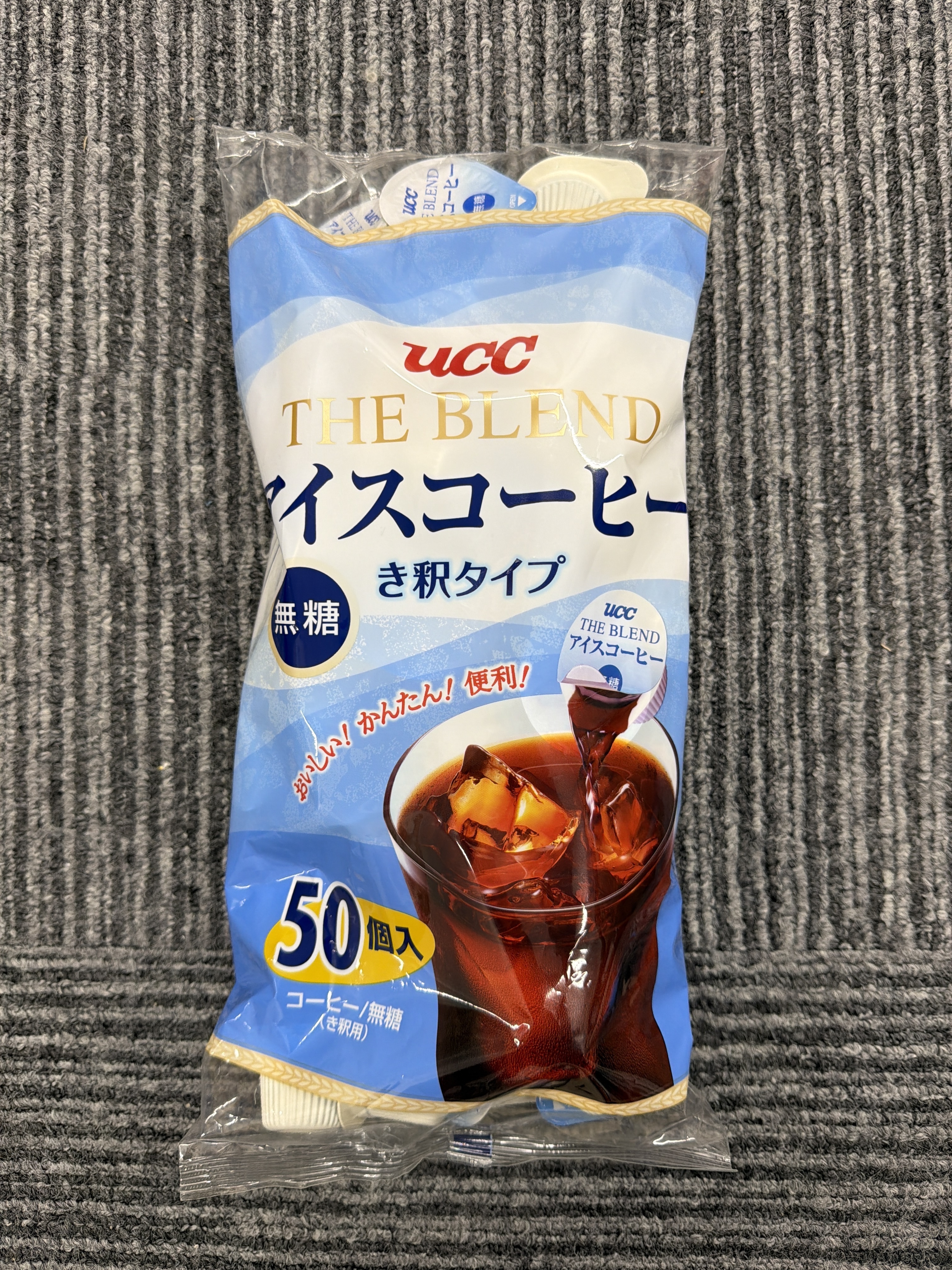 RE60 UCC The Blend 無糖濃縮冷萃液體咖啡球膠囊 900g (18gX50個) **到期日: 2026/06 (4901201403408)