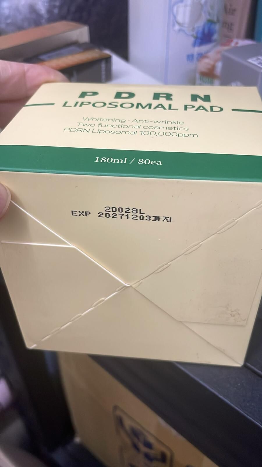 現貨 韓國 RIRE PDRN 脂質體緊緻撫紋棉片