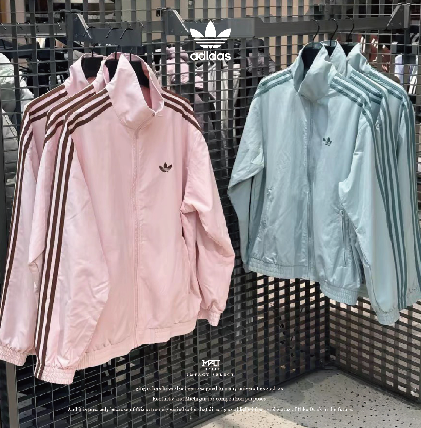 Adidas originals 海外限定 休閒夾克 馬卡龍 三線外套 兩色 KQ9497 KQ9496