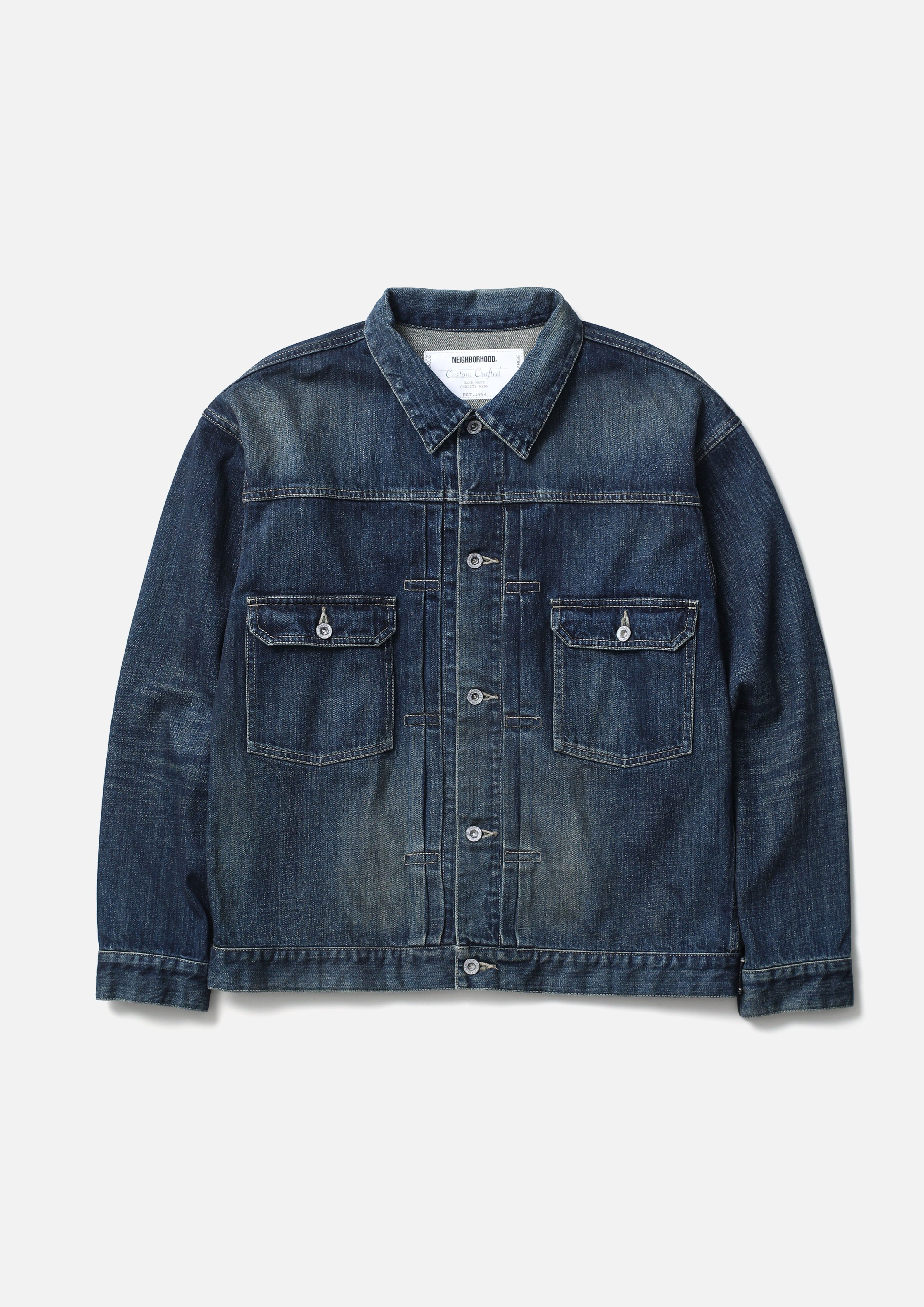 【NEIGHBORHOOD 】 0307 發售 水洗WASHED DENIM TYPE-2 JACKET