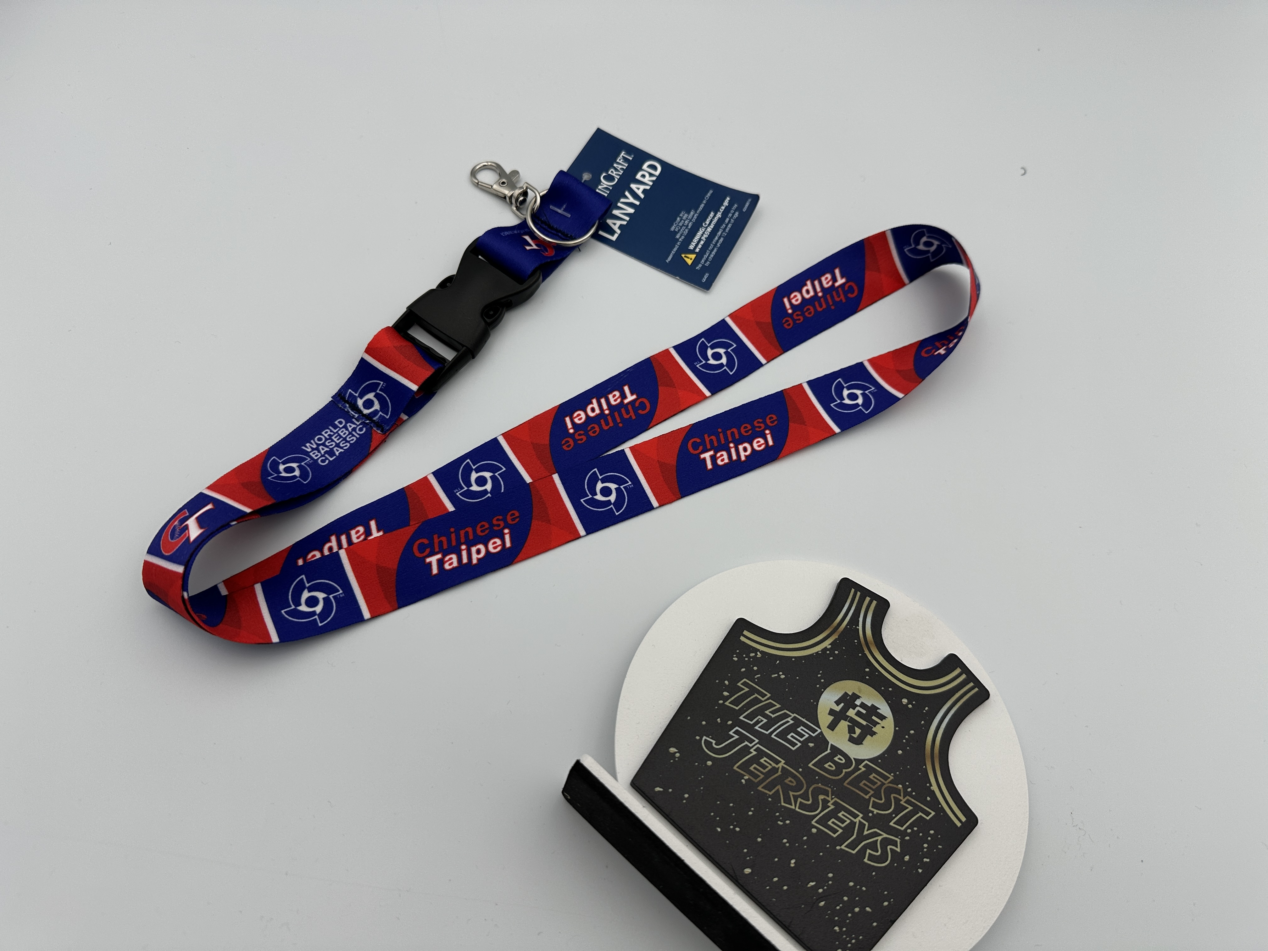 MLB周邊 Chinese Taipei 中華台北 證件帶 WBC 世界棒球經典賽 Team Taiwan Wincraft Lanyard 全新