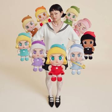 POP MART 泡泡瑪特 Angry Molly - 心火怒放系列毛絨掛件盲盒