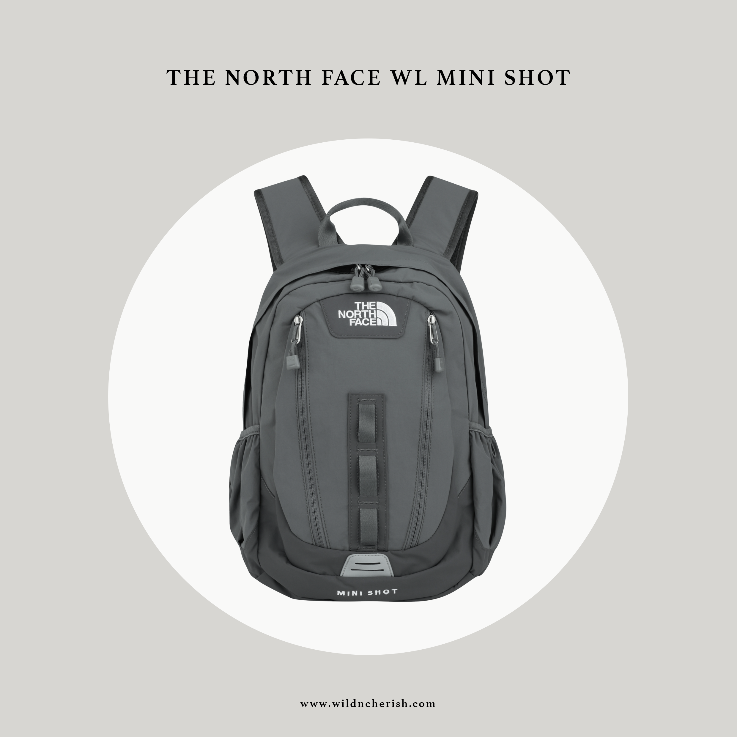 預訂 | The North Face WL Mini Shot 灰色 韓國限定