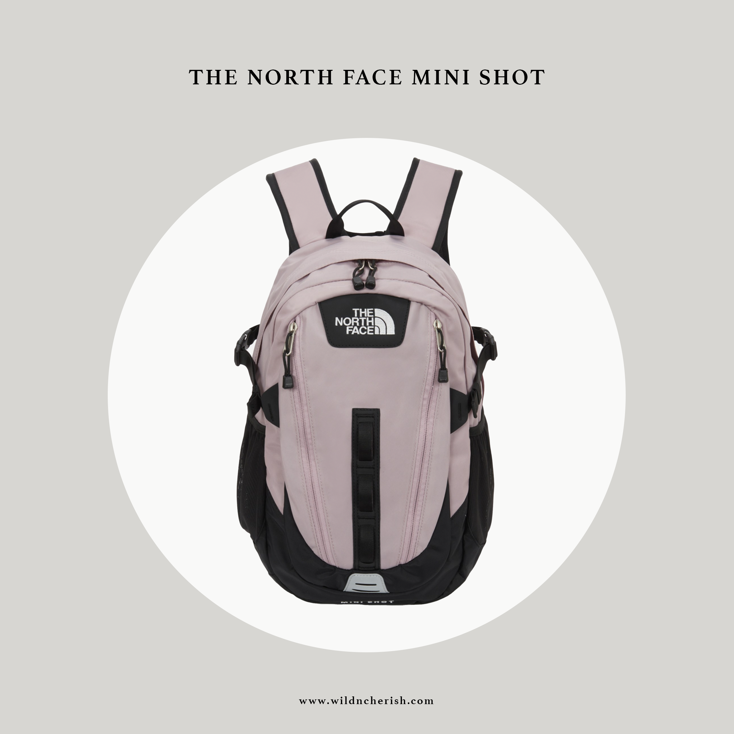 預訂 | The North Face Mini Shot 淡粉紅色 韓國限定