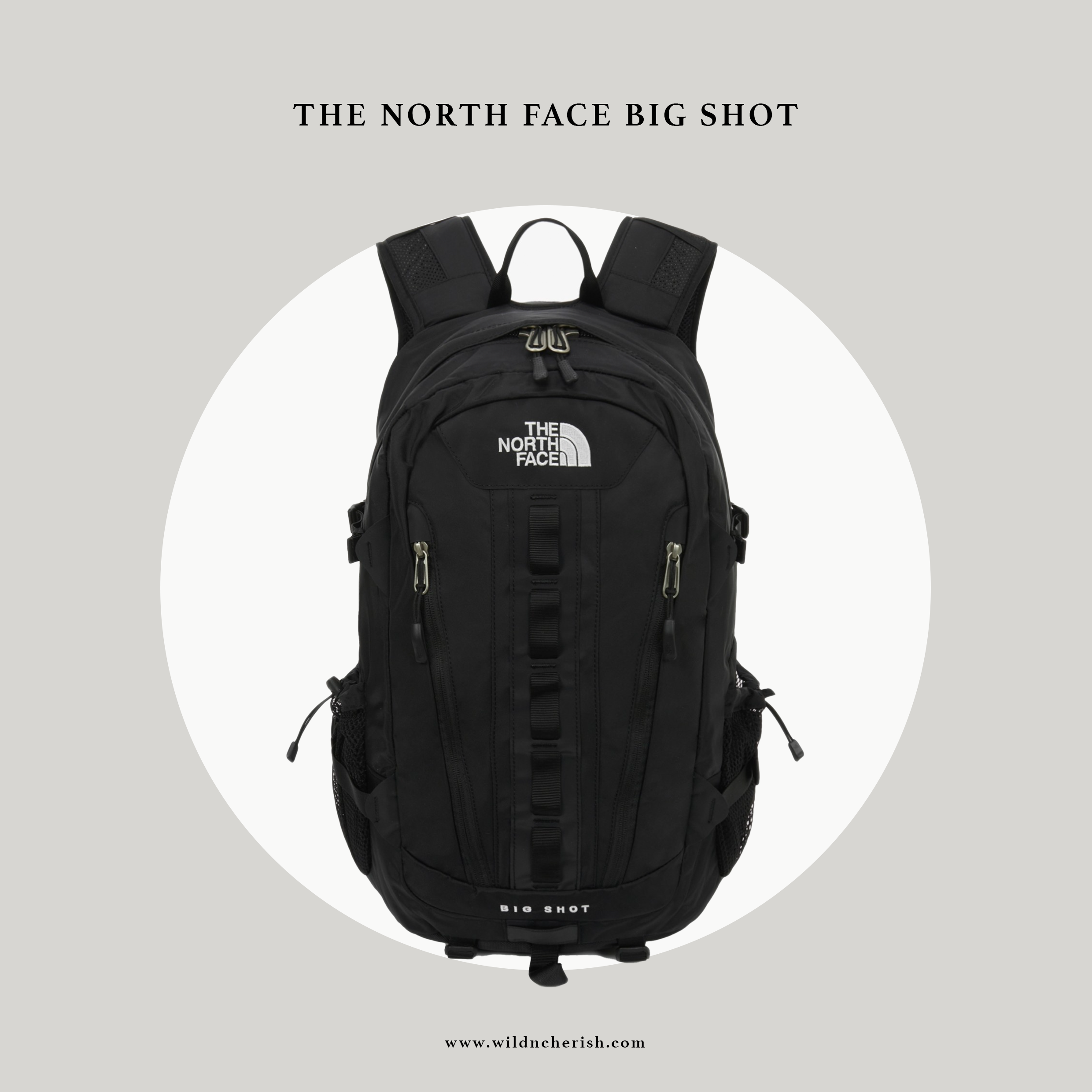 預訂 | The North Face Big Shot 黑色 韓國限定