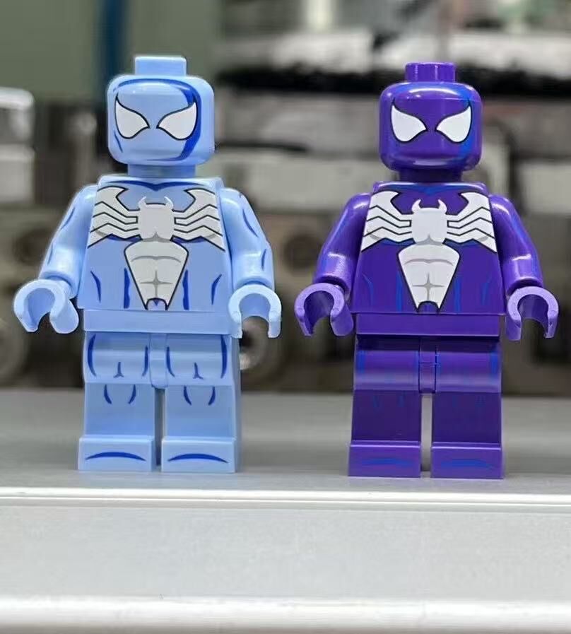 【預訂】【Dark Brick】共生體蜘蛛人 (淺藍色/ 紫色)