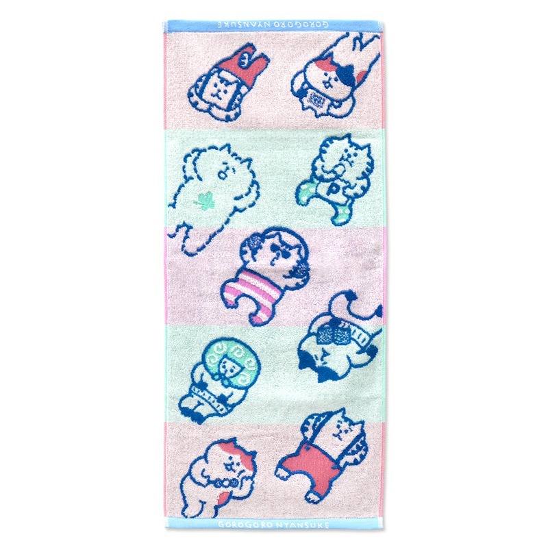 喵之助 純棉毛巾 運動毛巾｜日本MIND WAVE