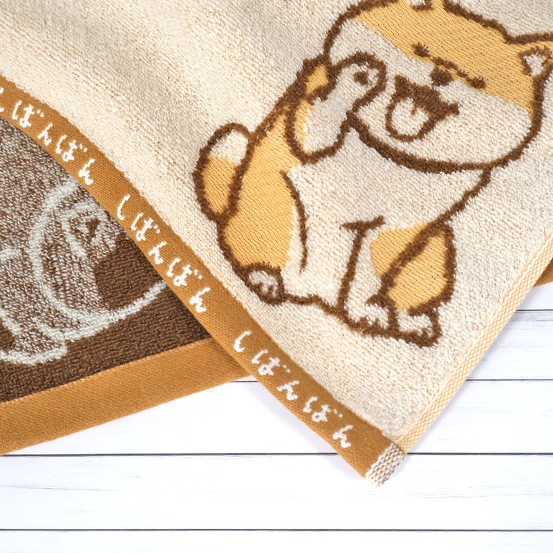 柴犬 純棉毛巾 運動毛巾｜日本MIND WAVE