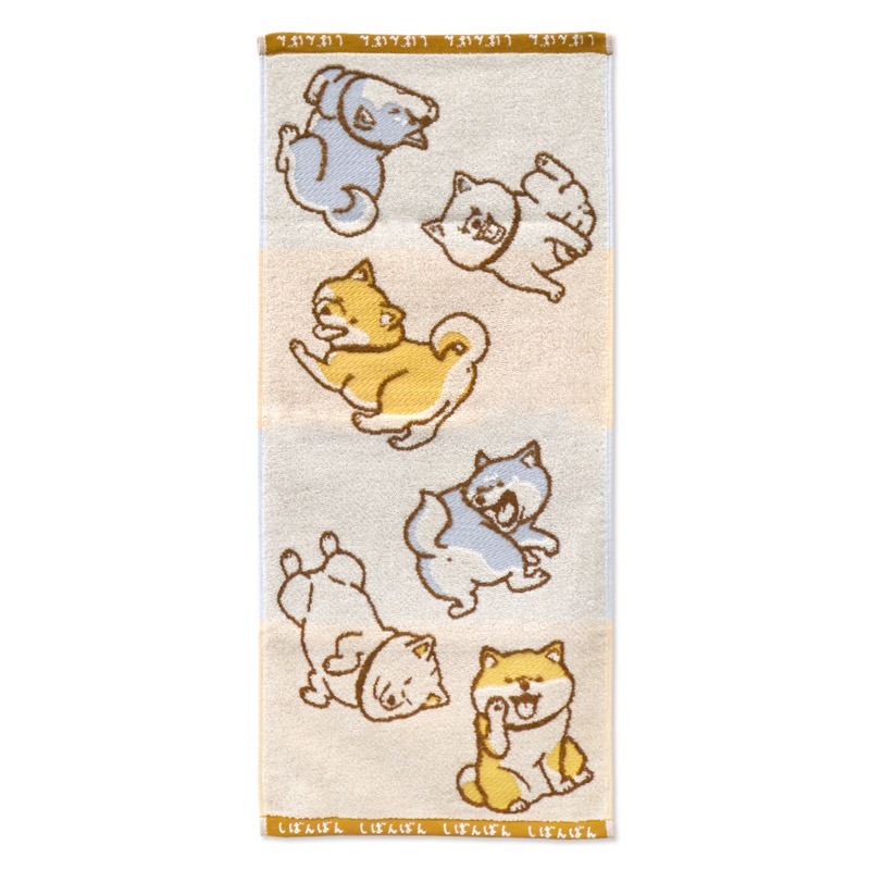 柴犬 純棉毛巾 運動毛巾｜日本MIND WAVE