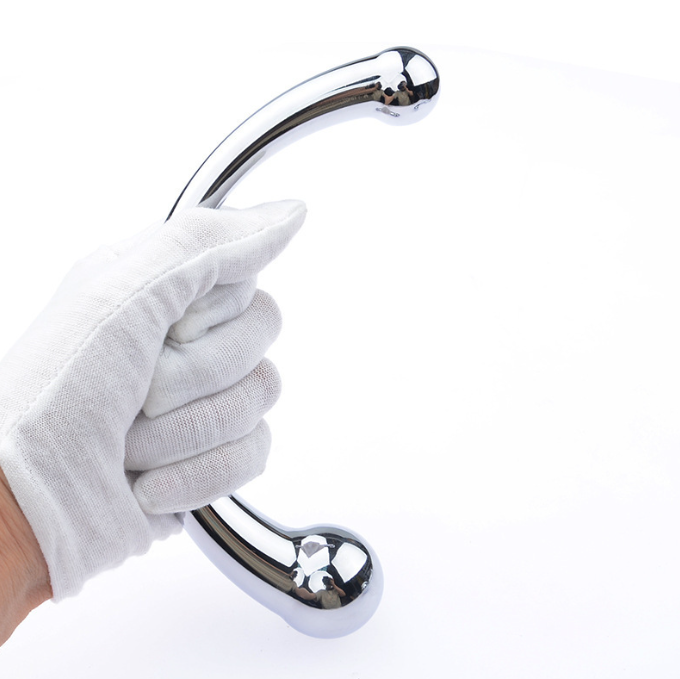 〔平替版Njoy Pure Wand〕PJ不銹鋼雙頭男士前列腺按摩棒 680g