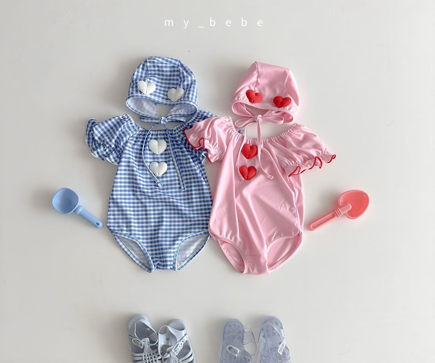 My Bebe Heart Motif Swimsuit