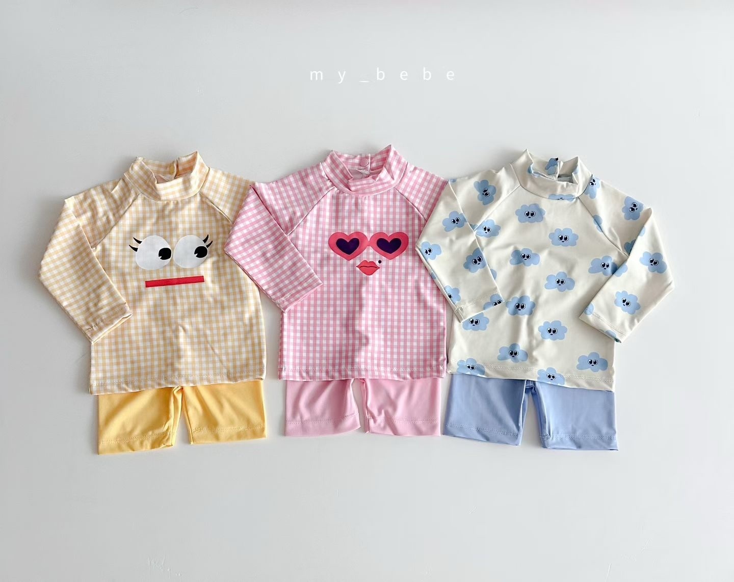 My Bebe Sparkly Rash Guard