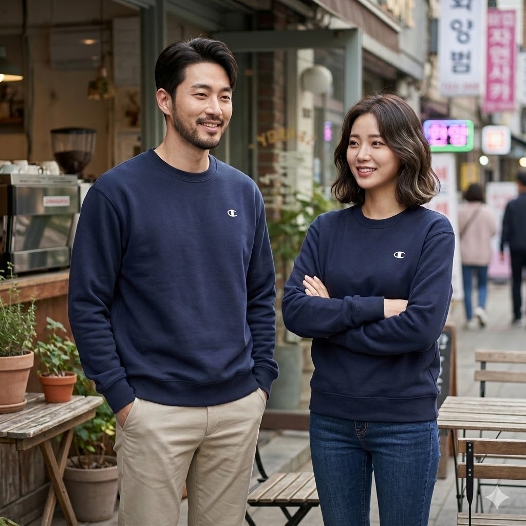 【預購】CHAMPION H030451 男裝圓領衛衣