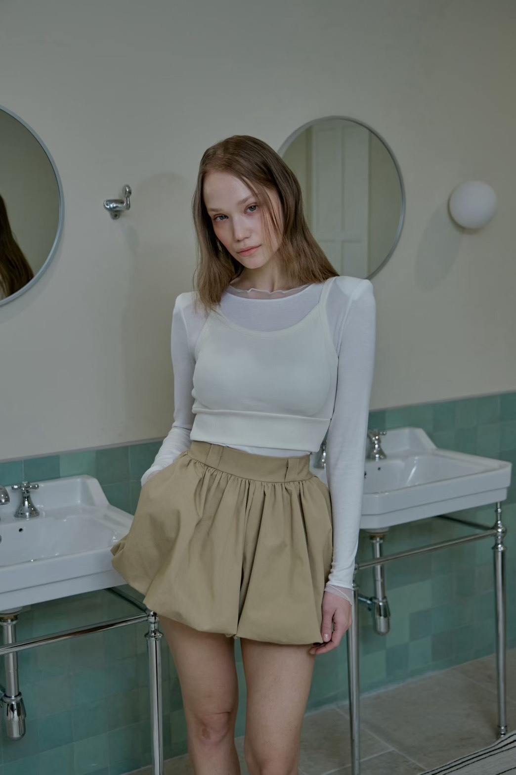 蓬蓬南瓜短褲裙