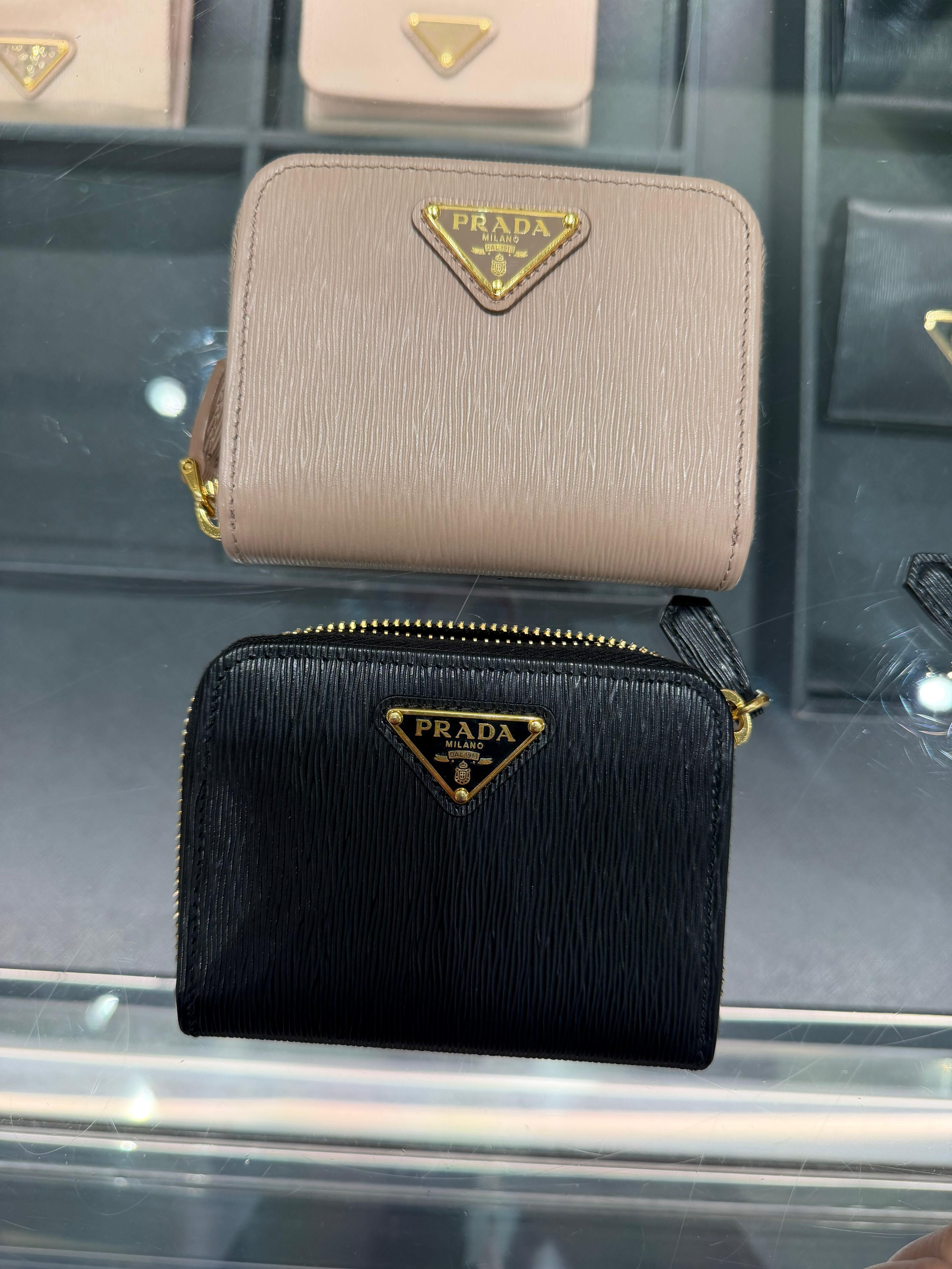 【預購】PRADA H030454 拉鏈卡包