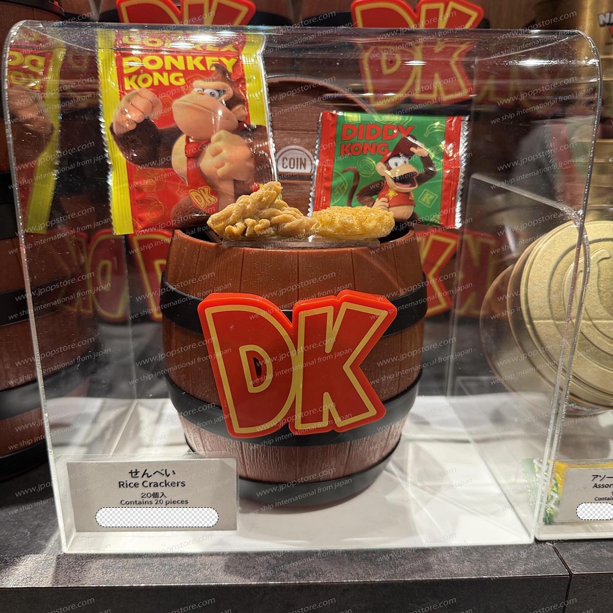 【USJ限定】NINTENDO MARIO DONKEY KONG SNACK RICE CRACKER