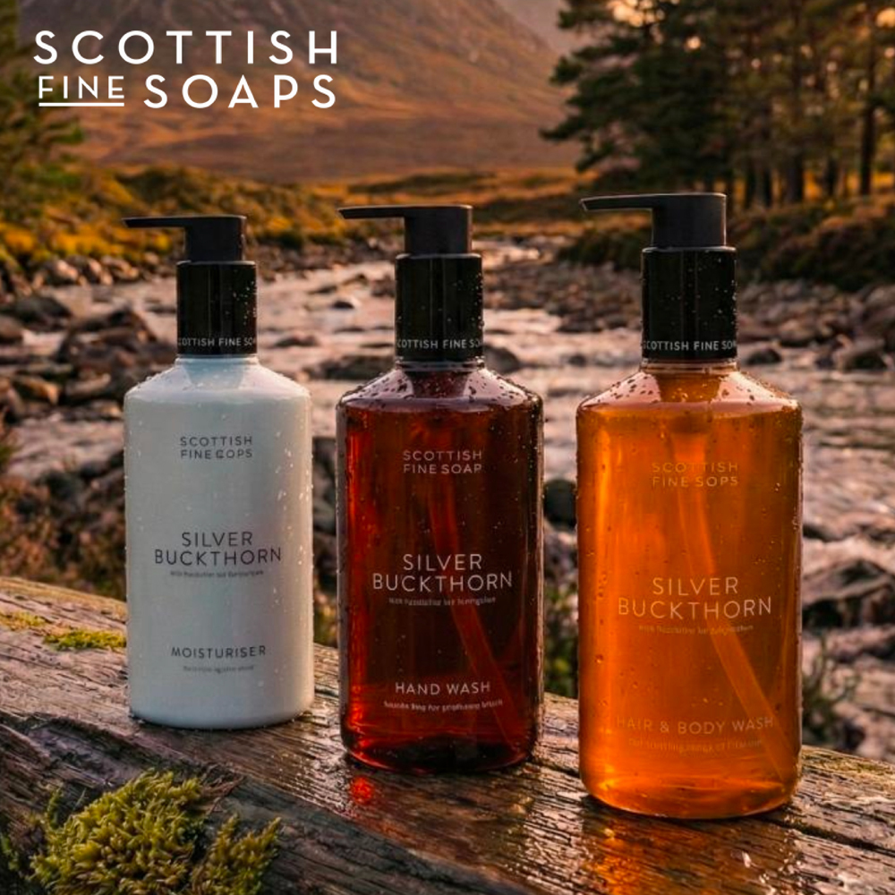 英國 Scottish Fine Soaps - 銀色沙棘 身體保濕乳液（全效護理潤膚乳 / 護手霜）