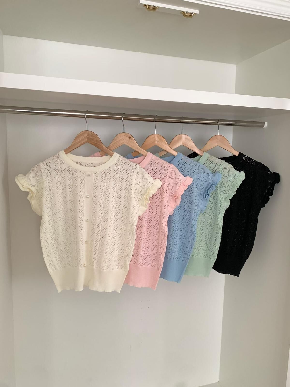 JC0309J 鈎花款小飛袖