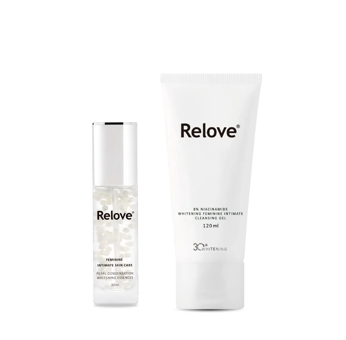 【美白升級配方Set】 Relove 私密有感奇蹟嫩白組合 (清潔+保養)