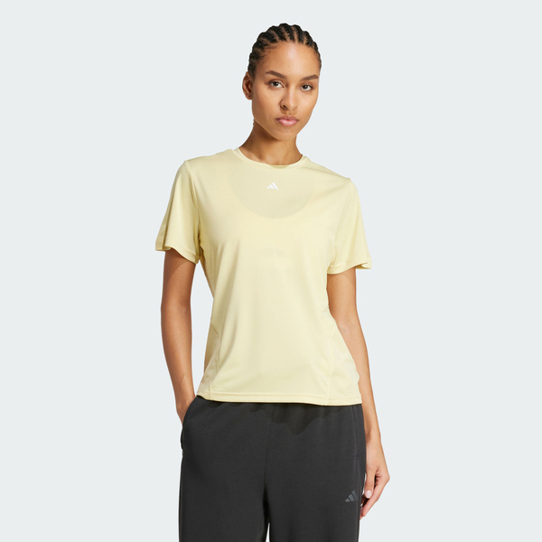 Adidas 愛迪達 W Sl Reg T KC9822 女 T恤 運動上衣 休閒短袖 黃 亞版