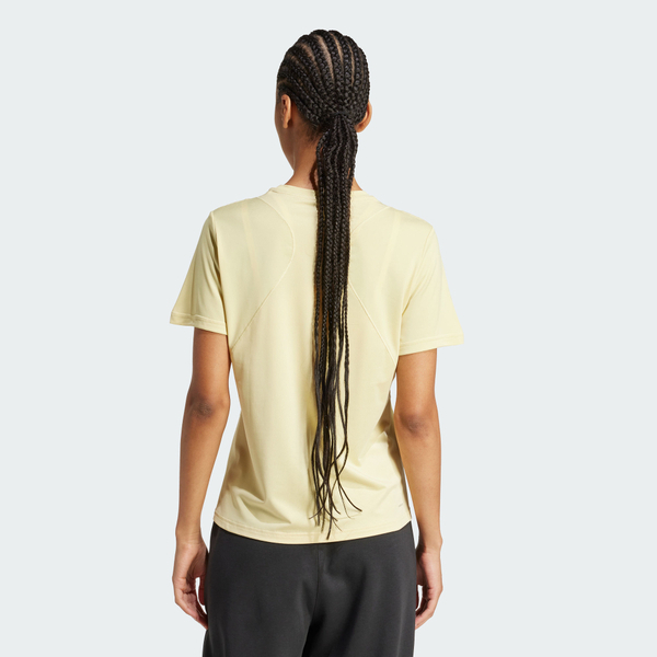 Adidas 愛迪達 W Sl Reg T KC9822 女 T恤 運動上衣 休閒短袖 黃 亞版