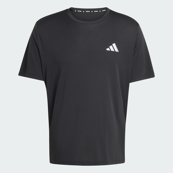 Adidas 愛迪達 Run Ess Tee KB5965 男 T恤 運動上衣 休閒短袖 黑 亞版