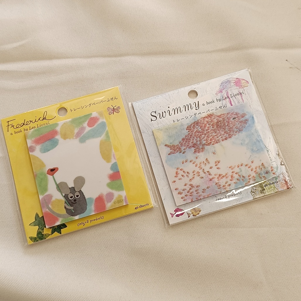 日本表現社 x Leo Lionni 描圖紙便利貼 共2款