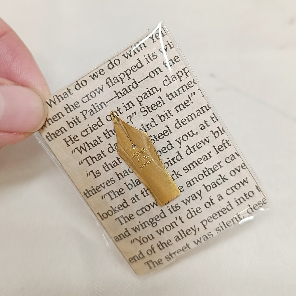 夏普筆．復古鋼筆 筆尖徽章