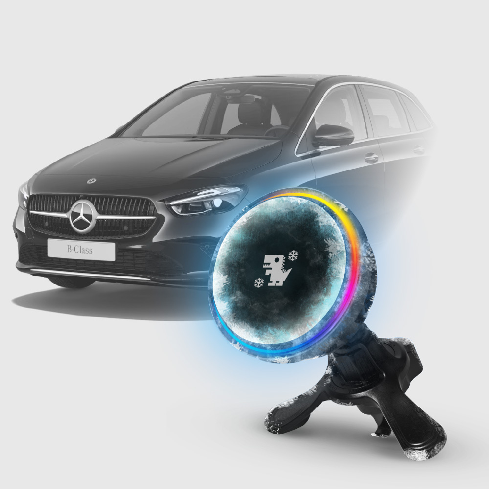 Benz B-Class 系列｜XILLA黑鏡冰核智充手機架