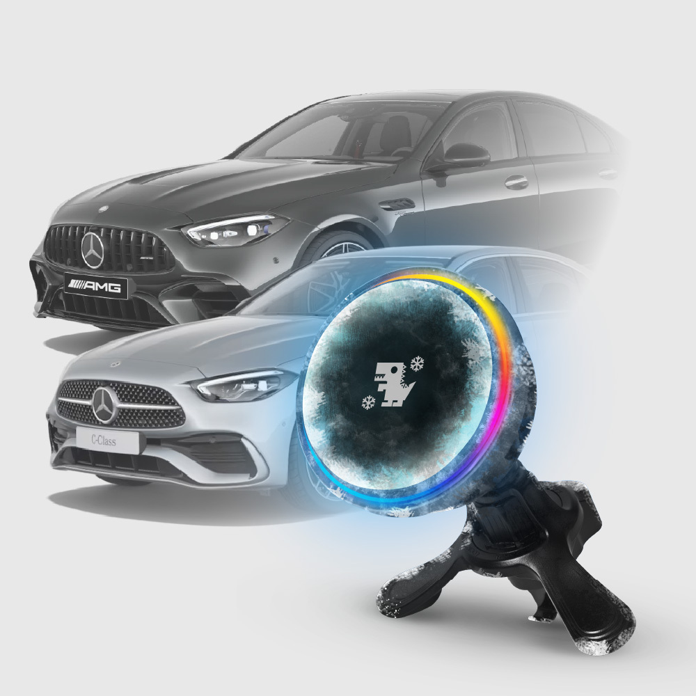 Benz C-Class 系列｜XILLA黑鏡冰核智充手機架