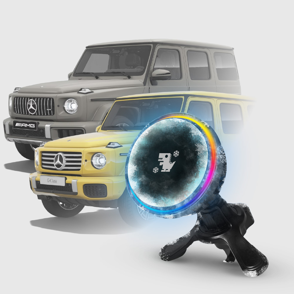 Benz G-Class 系列｜XILLA黑鏡冰核智充手機架