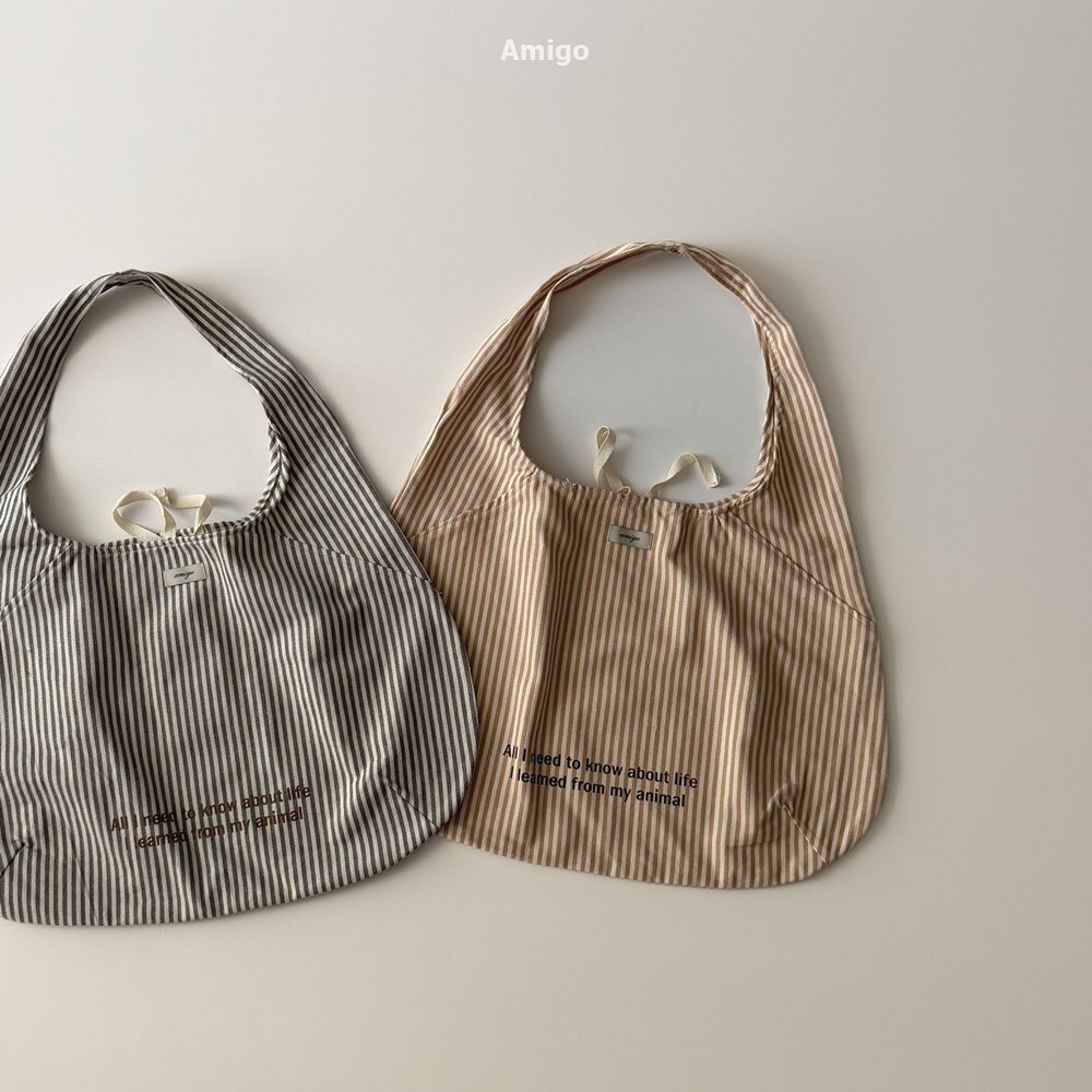 韓國🇰🇷Amigo 直條麵包袋 兩色