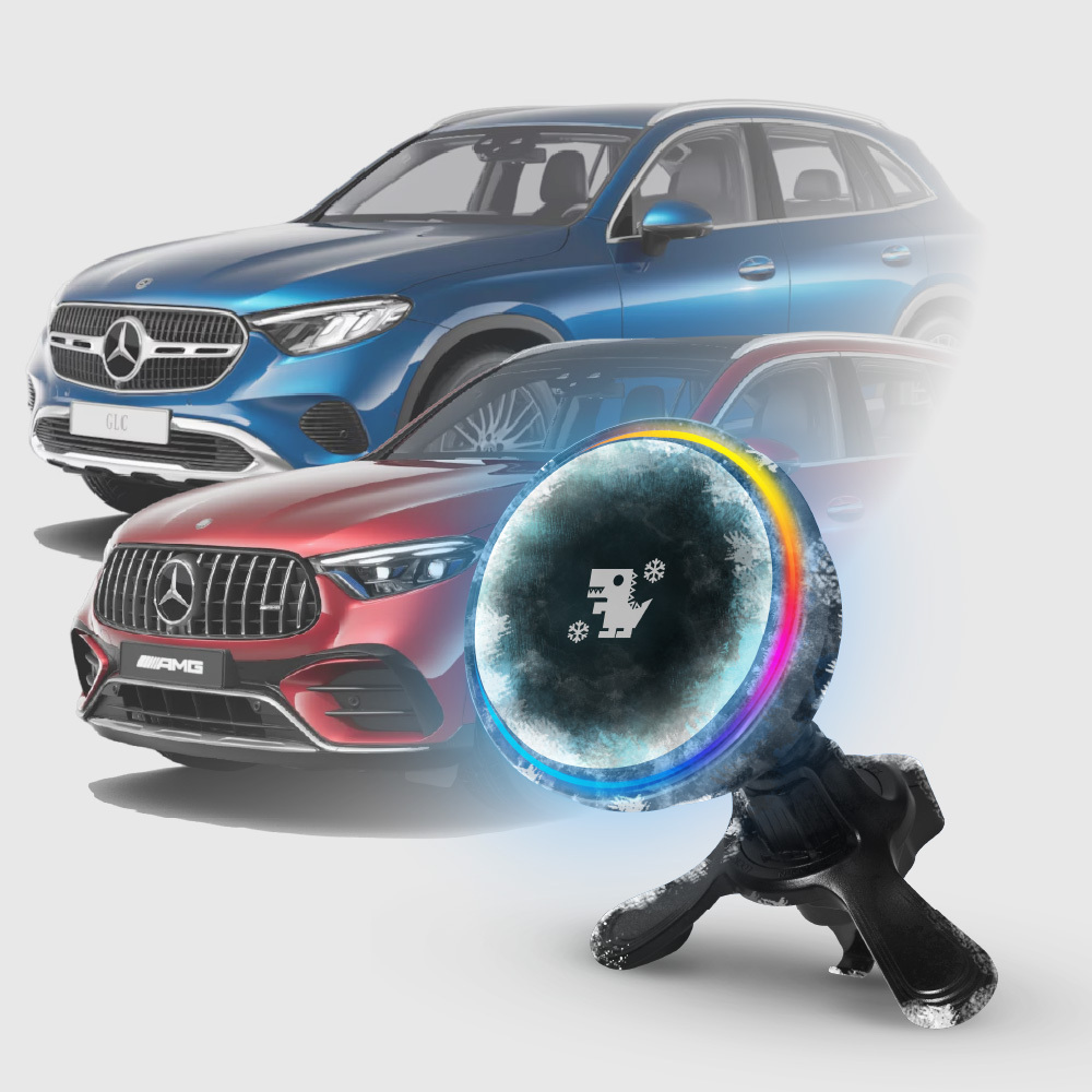 Benz GLC 系列｜XILLA黑鏡冰核智充手機架
