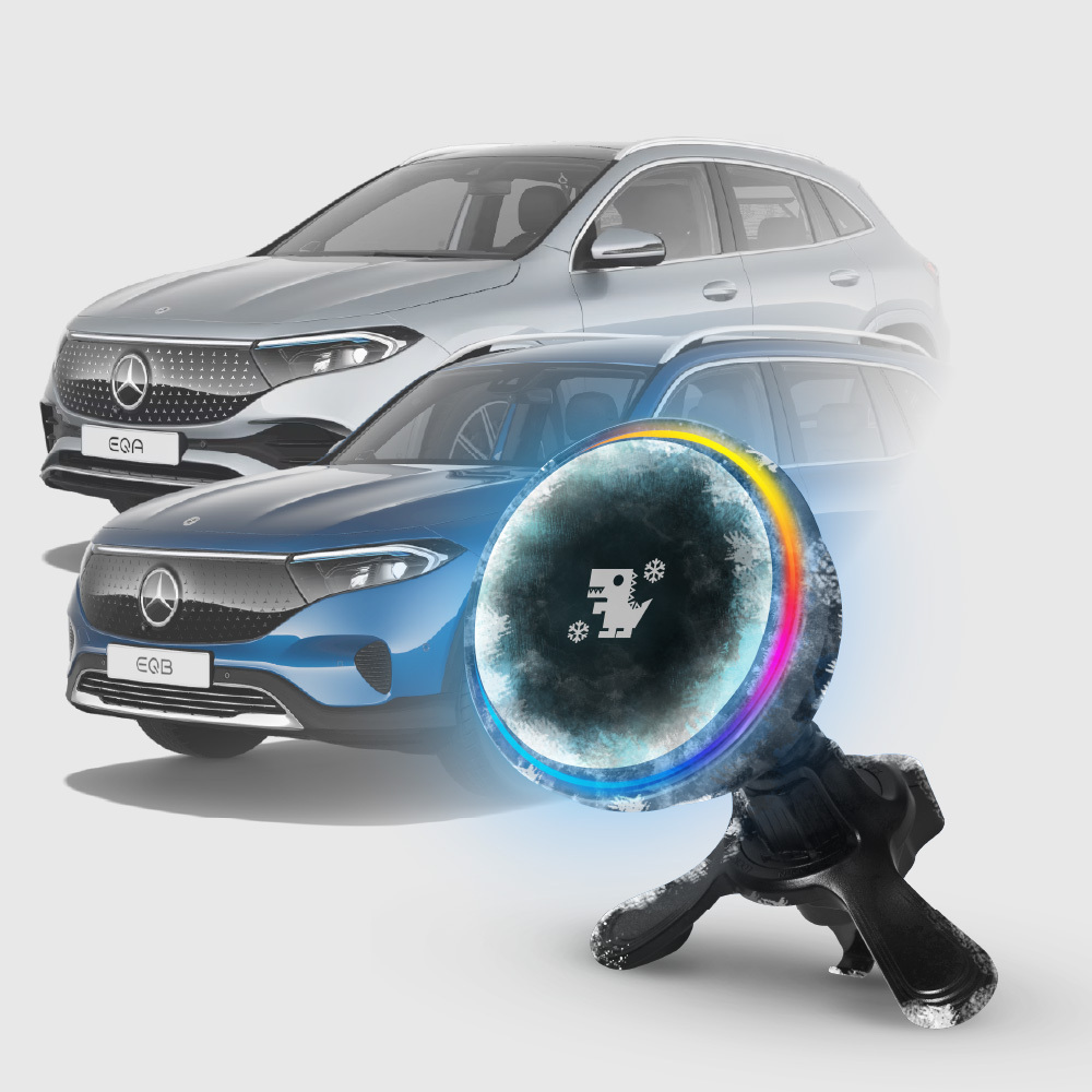 Benz EQA.EQB 系列｜XILLA黑鏡冰核智充手機架