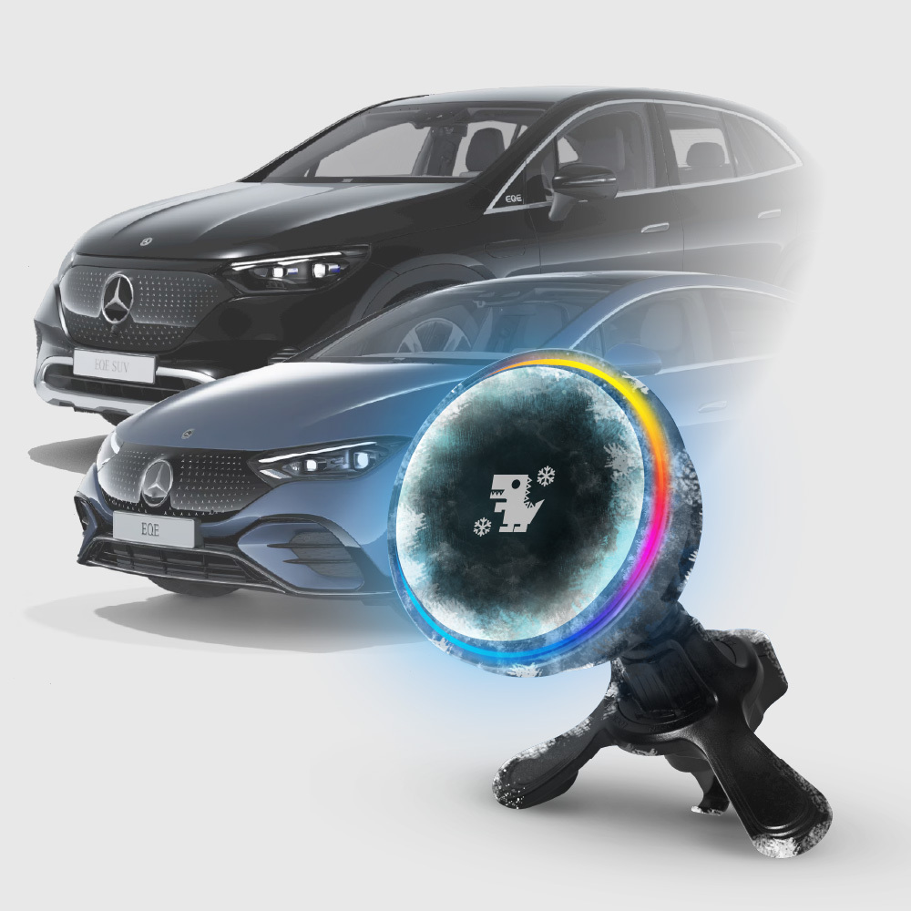 Benz EQE 系列｜XILLA黑鏡冰核智充手機架