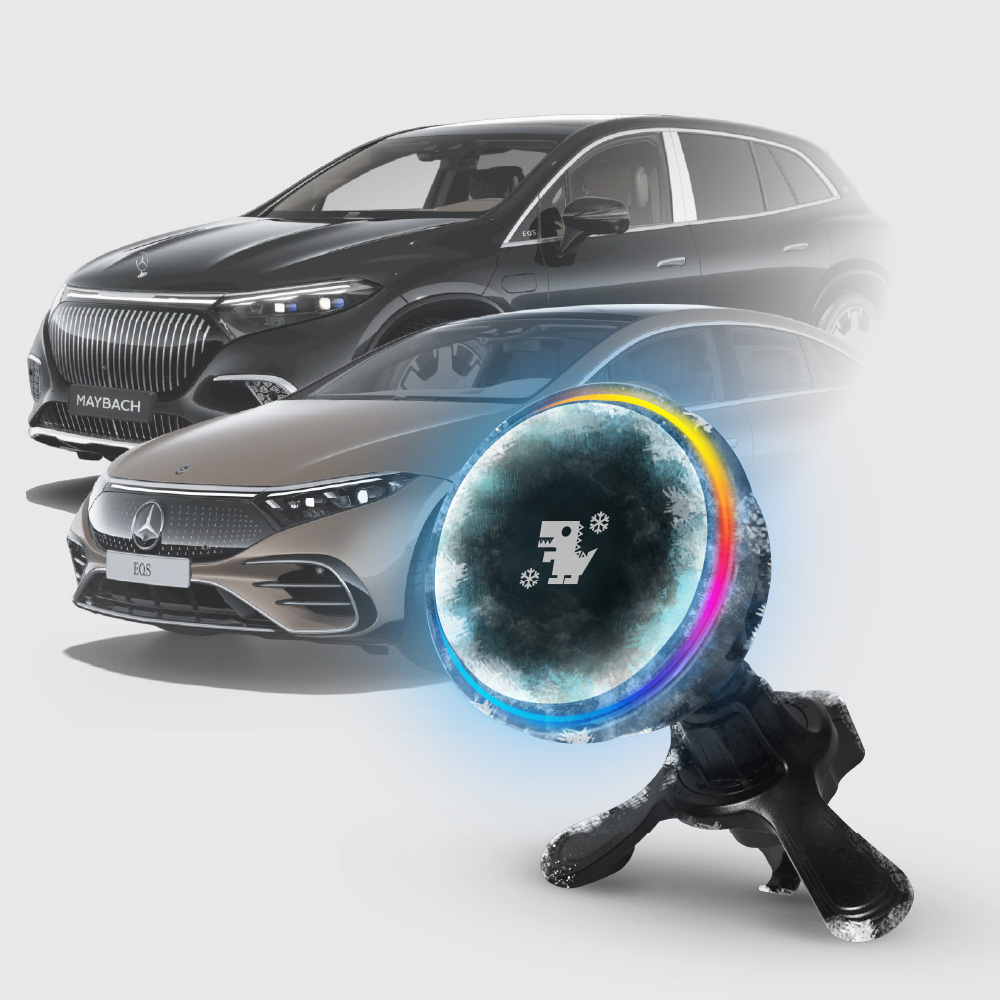 Benz EQS 系列｜XILLA黑鏡冰核智充手機架