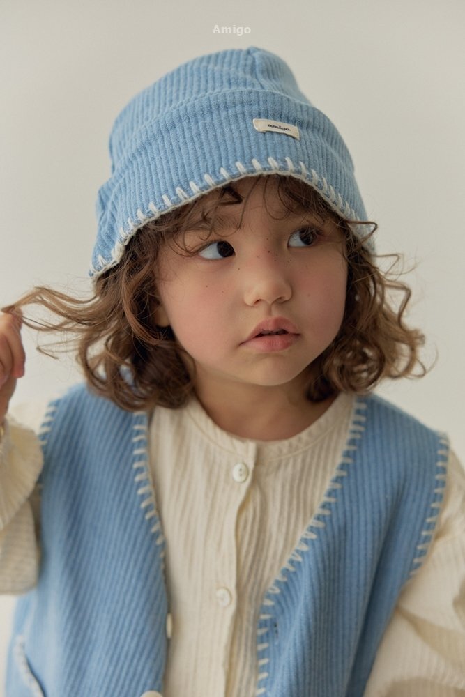 韓國🇰🇷Amigo 丹寧漁夫帽 兩色