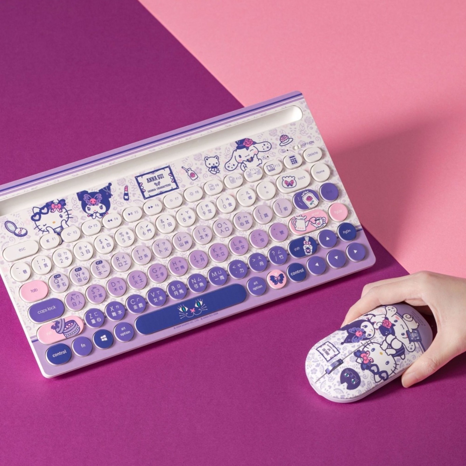 台灣超商限定ANNA SUI X三麗鷗時尚聯名